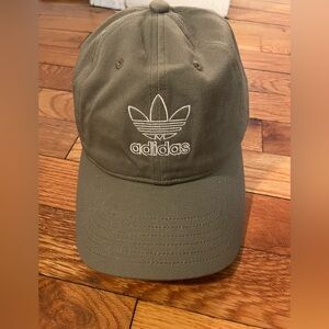 Adidas Olive Logo Hat - Never Worn